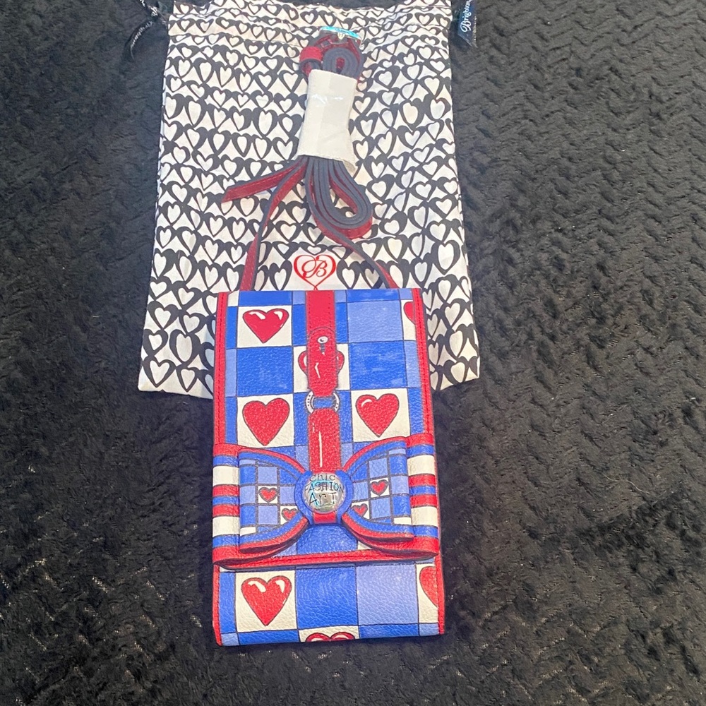Brighton Red and Blue Heart Phone Case